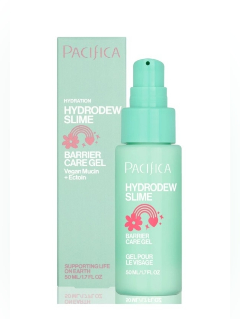 Pacifica Mint Green Hydration Gel - Hydrodew Slime Barrier Care